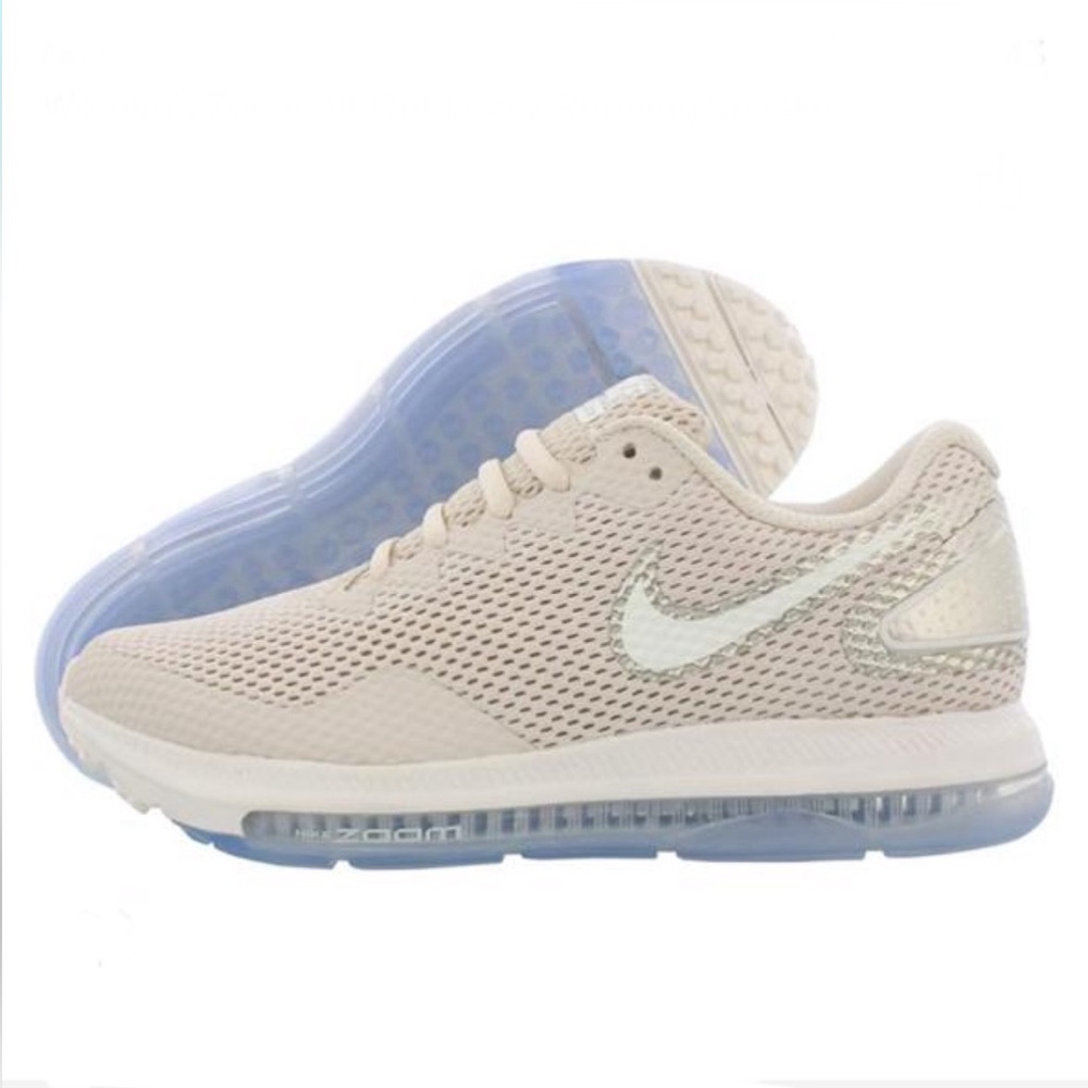 Nike Women's Zoom All Out Low 2 Running Sneaker, Light cream/ Gold, size 6.5